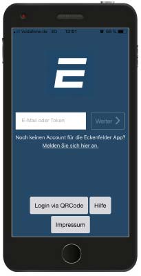 Eckenfelder Connect – Smartphone Login Eckenfelder Connect - Smartphone Login